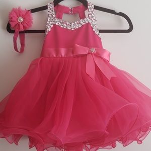 12 month old pageant dress